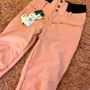 Women’s size XSmall brand new pink Roxy ski pants